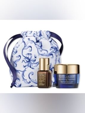 New Estee Lauder Revitalizing Supreme+ Night Power Bounce Creme Travel Set
